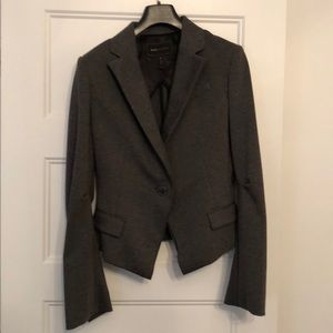 BCBG blazer heather grey size S